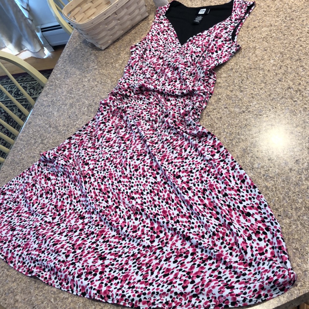 Pink, Black and White Studio 1940 Dress Size Small - Picture 9 of 12